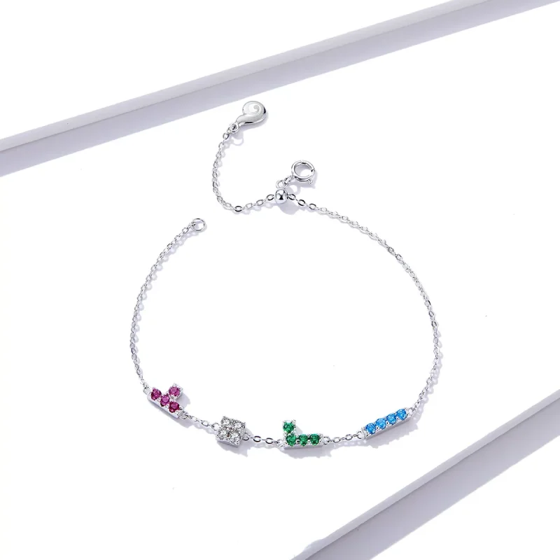 (immagine per) Bracciale tipo Pandora Tetris - BSB040 - Visualizza 2