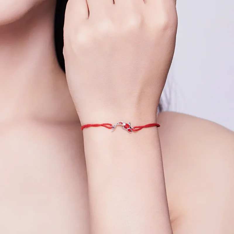 (immagine per) Braccialetti di corda Carpa fortunata - SCB145 - Visualizza 2
