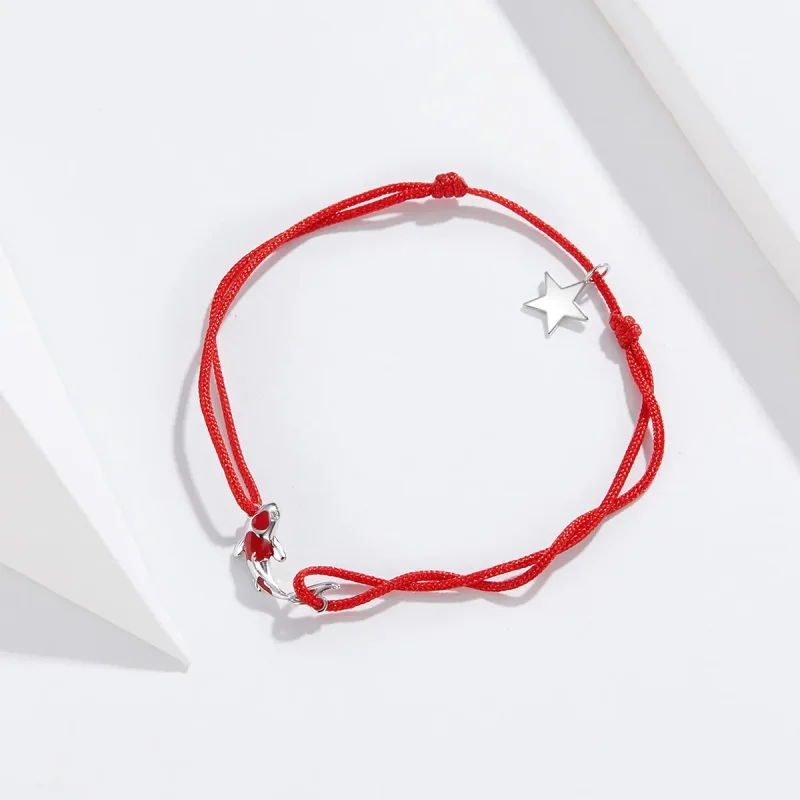 (immagine per) Braccialetti di corda Carpa fortunata - SCB145 - Visualizza 3