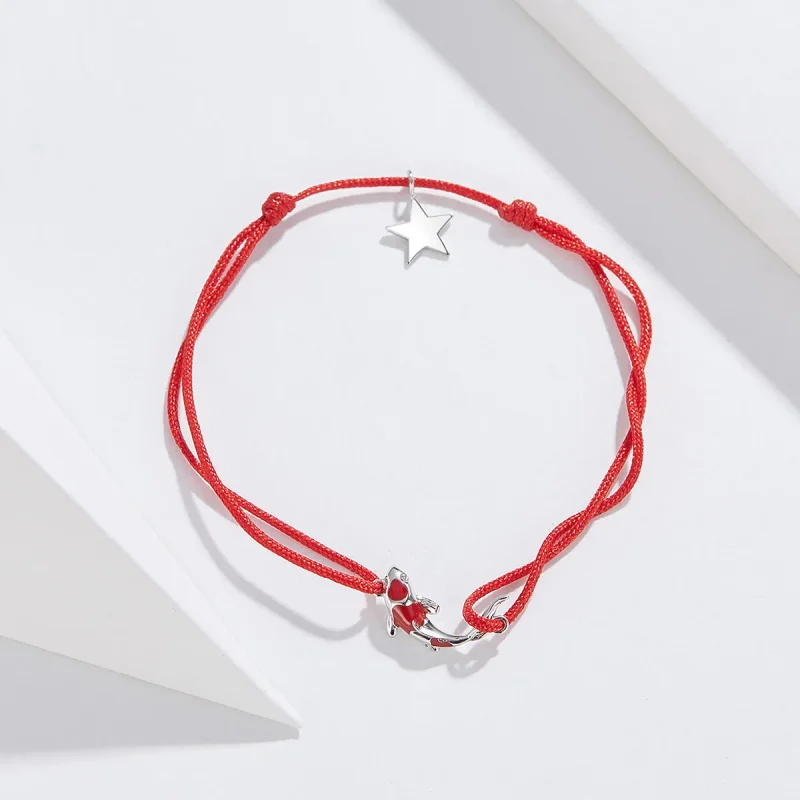 (immagine per) Braccialetti di corda Carpa fortunata - SCB145 - Visualizza 4