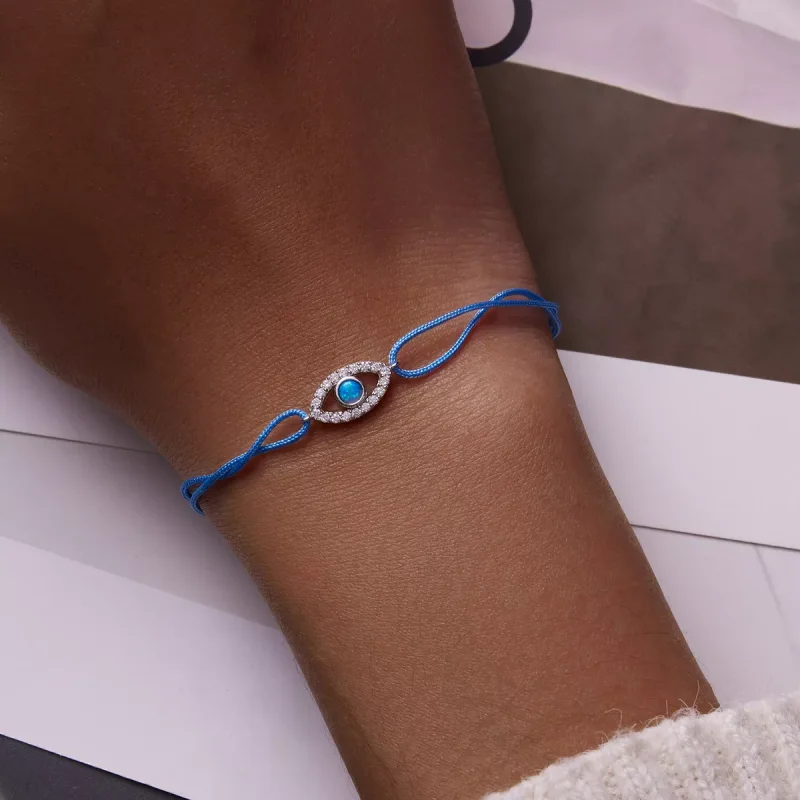 (immagine per) Braccialetti di corda Occhio del diavolo - SCB229 - Visualizza 6