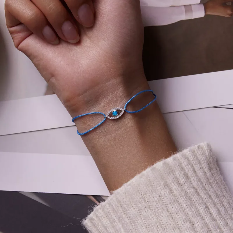 (immagine per) Braccialetti di corda Occhio del diavolo - SCB229 - Visualizza 8