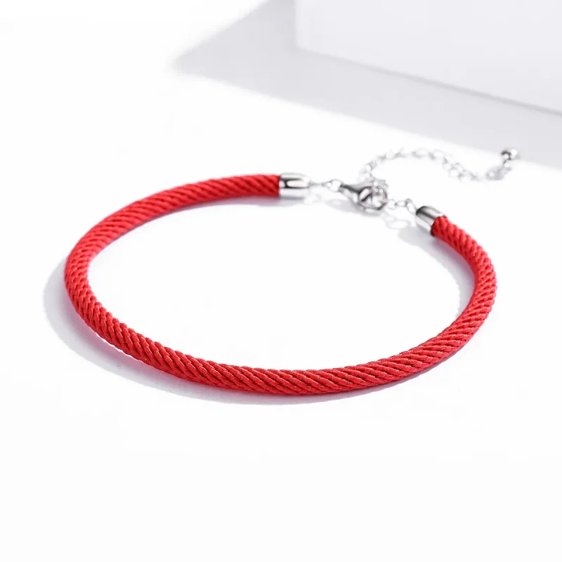 (immagine per) Braccialetti di corda Corda Rossa - SCB166 - Visualizza 3