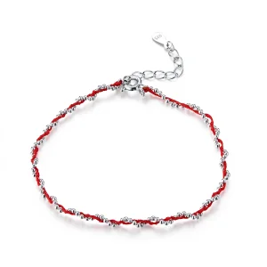(immagine per) Braccialetti di corda Corda Rossa - SCB173-RD