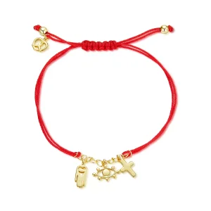 (immagine per) Braccialetti di corda Simbolo fortunato - SCB226