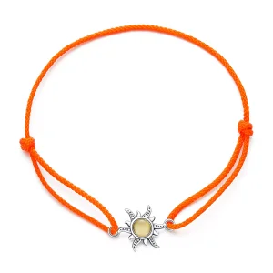 (immagine per) Braccialetti di corda Sole arancione - SCB230