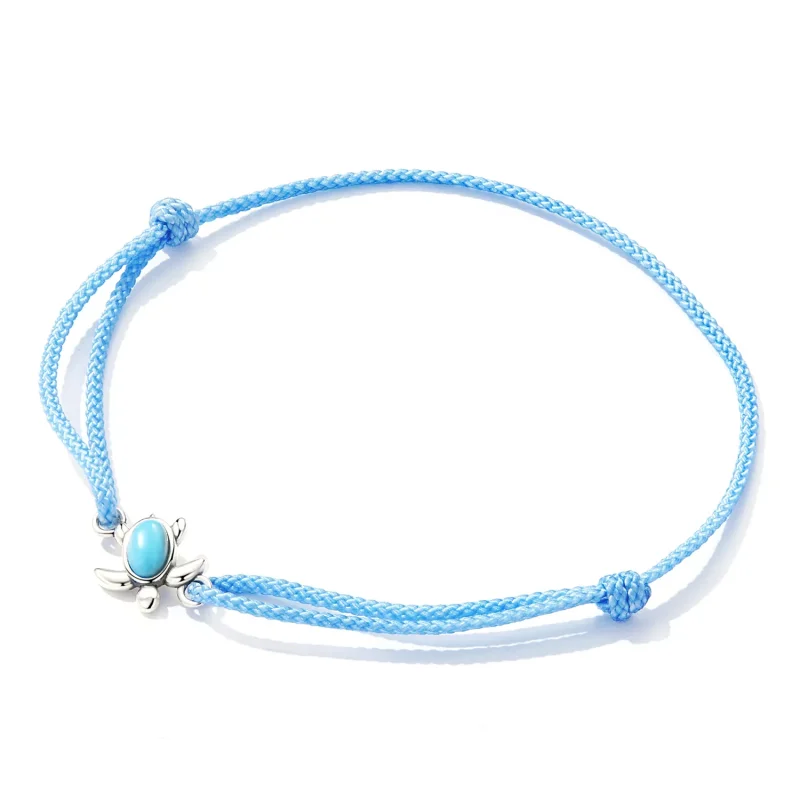 (immagine per) Braccialetti di corda Tartaruga Blu - SCB231 - Visualizza 4