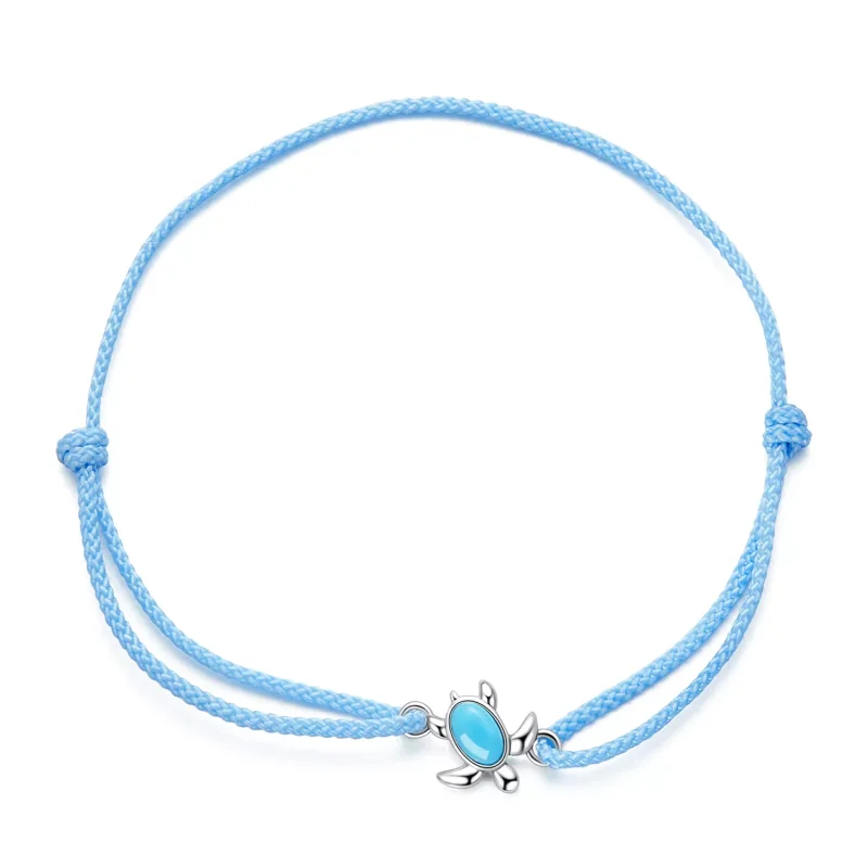 (immagine per) Braccialetti di corda Tartaruga Blu - SCB231