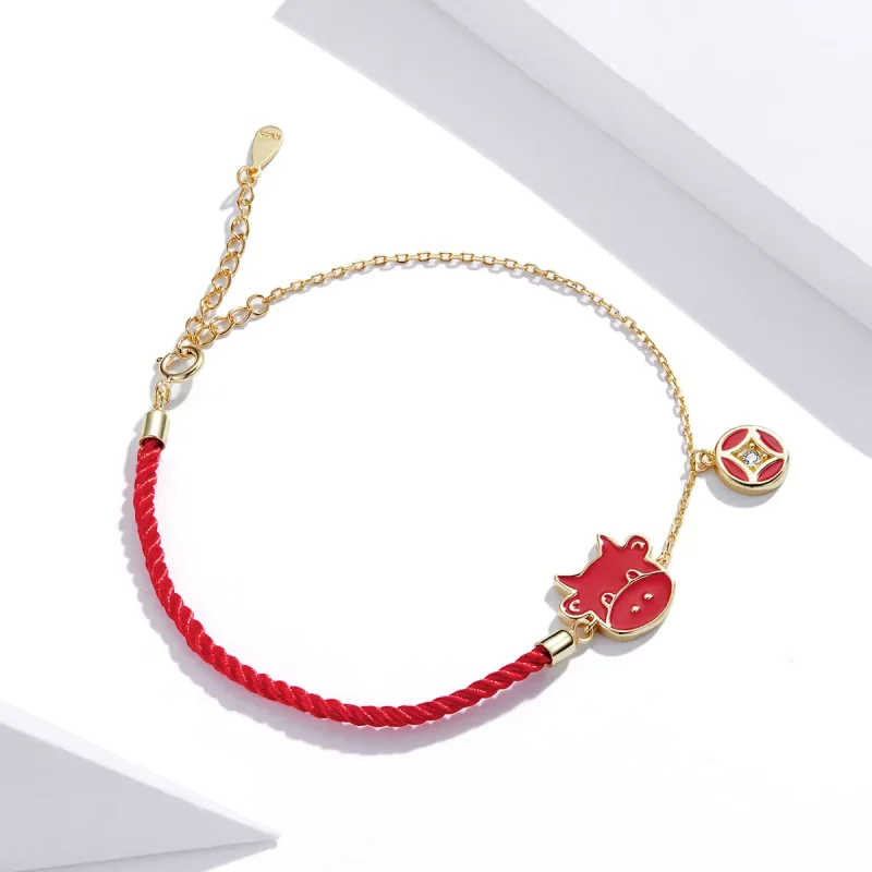 (immagine per) Braccialetti di corda Toro - SCB207 - Visualizza 4