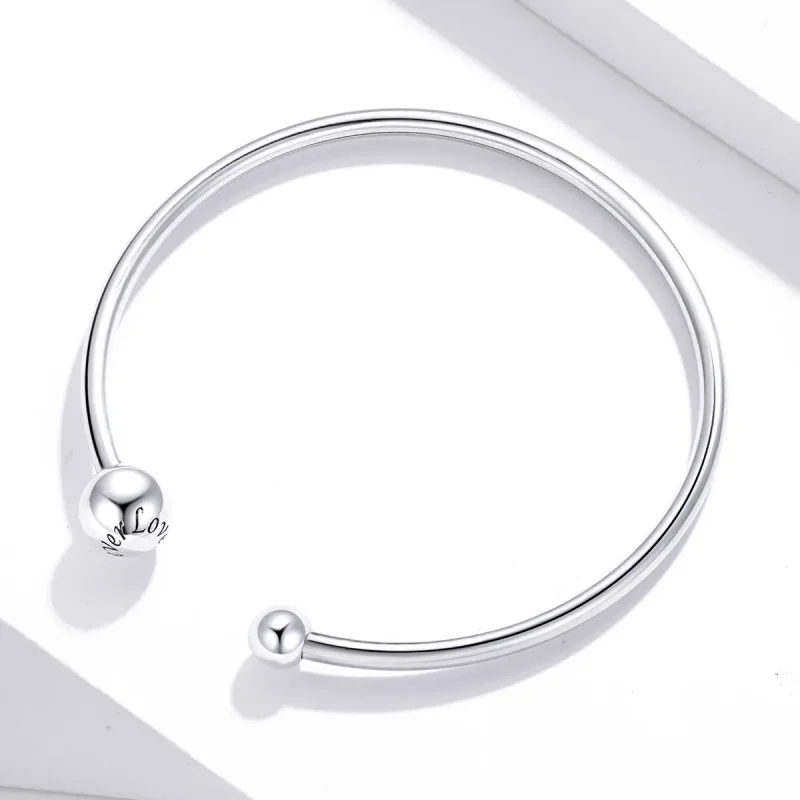 (immagine per) Bracciali aperti tipo Pandora Semplice allungamento - SCB198 - Visualizza 4