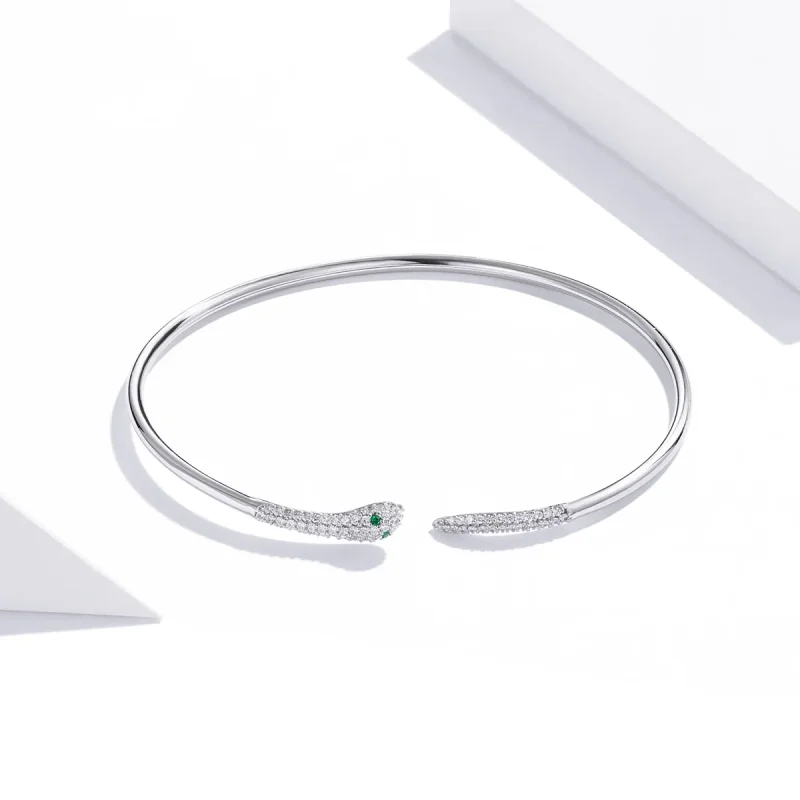 (immagine per) Bracciali aperti tipo Pandora Serpente - SCB206 - Visualizza 2