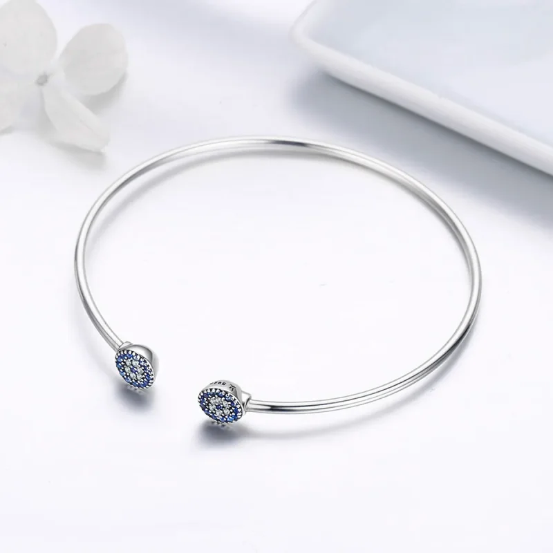 (immagine per) Bracciali aperti tipo Pandora Stelle splendenti - SCB058 - Visualizza 4