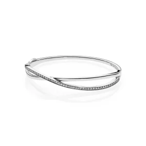 (immagine per) PANDORA Intrecci Galassia, Bracciale con CZ Trasparente - PE00038-1