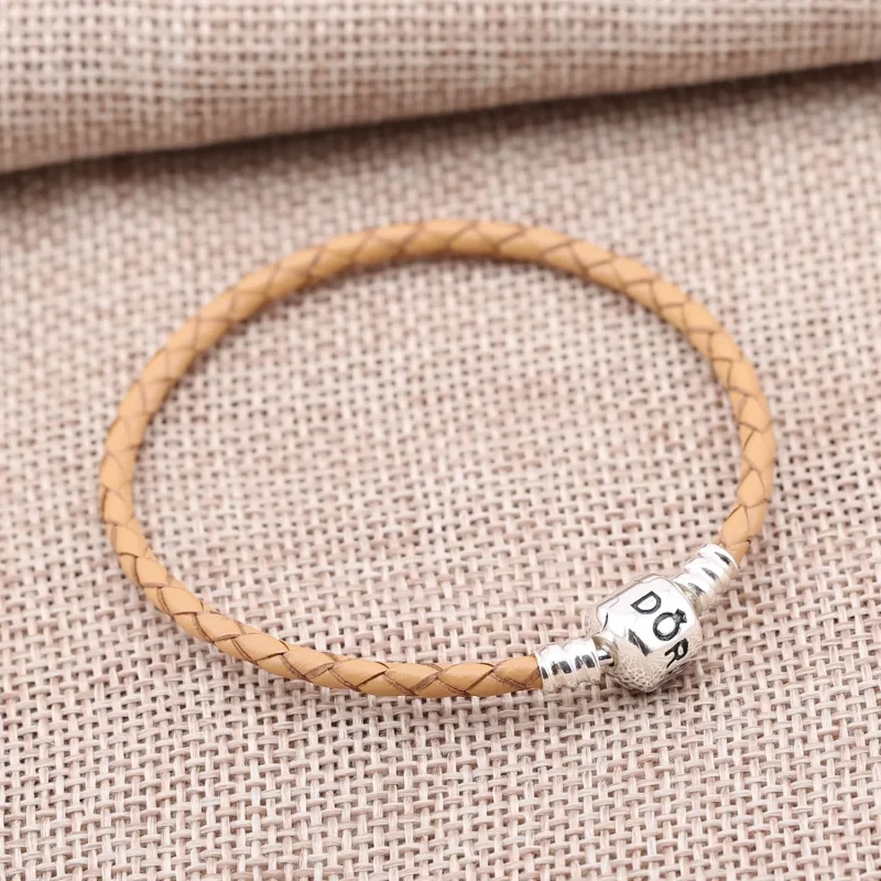 (immagine per) Bracciale in Pelle PANDORA intrecciata - Visualizza 2