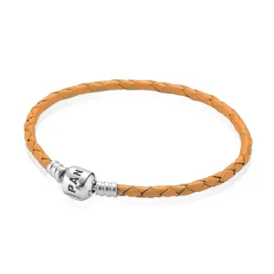 (immagine per) Bracciale in Pelle PANDORA intrecciata