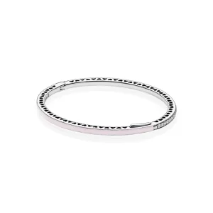 (immagine per) Bracciale Rigido PANDORA con Cuori radiosi 590537EN68