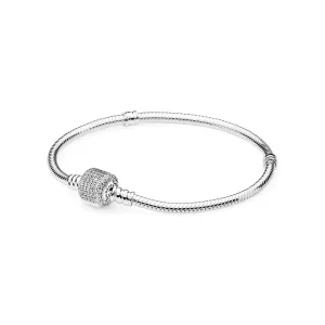 (immagine per) Bracciale componibile con chiusura in Pavè - Pandora IT | PANDORA