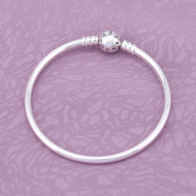 (immagine per) Bracciale Rigido in Argento con Stella in Pavé - 590720CZ - Bracciali | PANDORA - Visualizza 2
