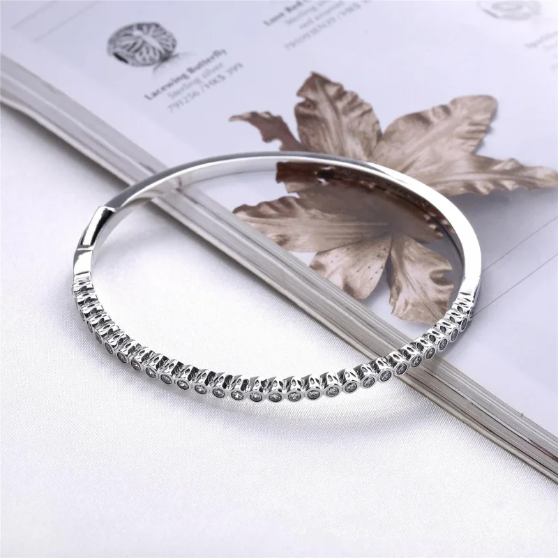(immagine per) Bracciale Rigido con Zirconia Cubica - 590531CZ - Bracciali | PANDORA - Visualizza 2