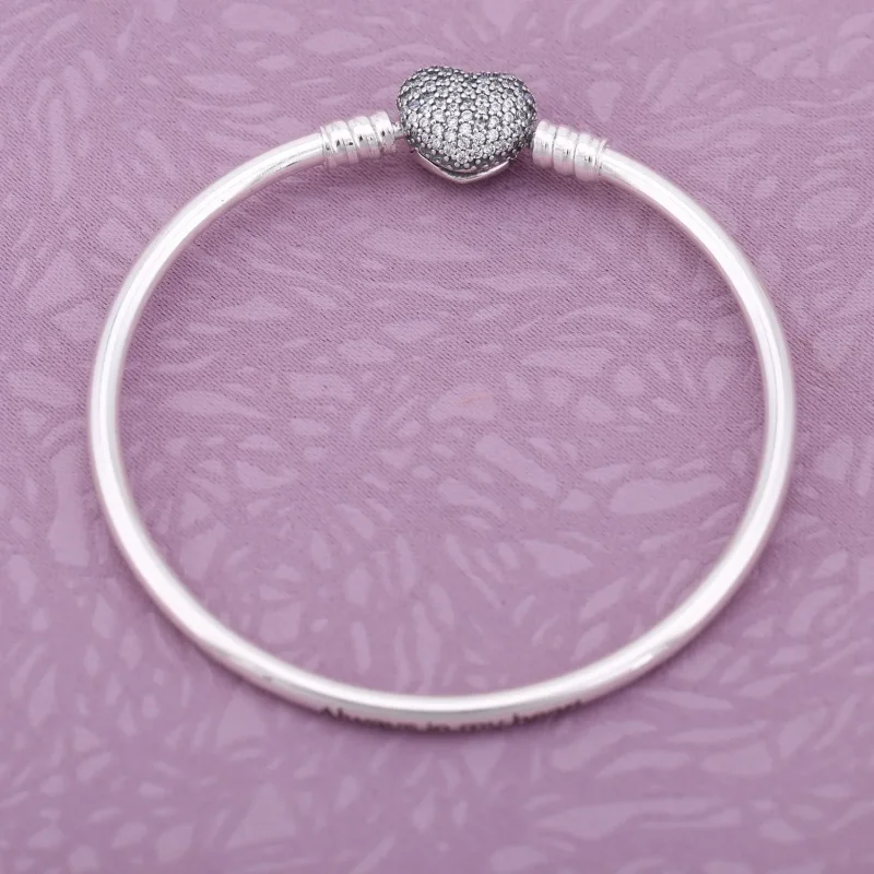 (immagine per) Bracciale rigido componibile Sempre nel mio Cuore - 590722CZ PANDORA - Visualizza 2