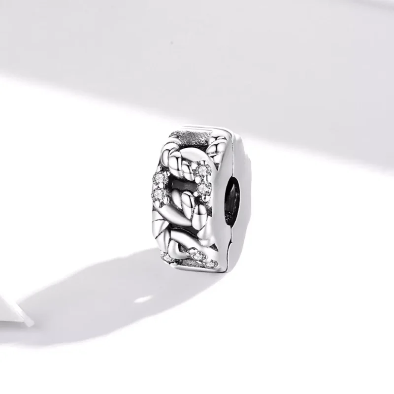 (immagine per) Charm Clip tipo Pandora Corda - SCC1937 - Visualizza 2