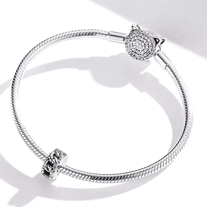 (immagine per) Charm Clip tipo Pandora Corda - SCC1937 - Visualizza 3