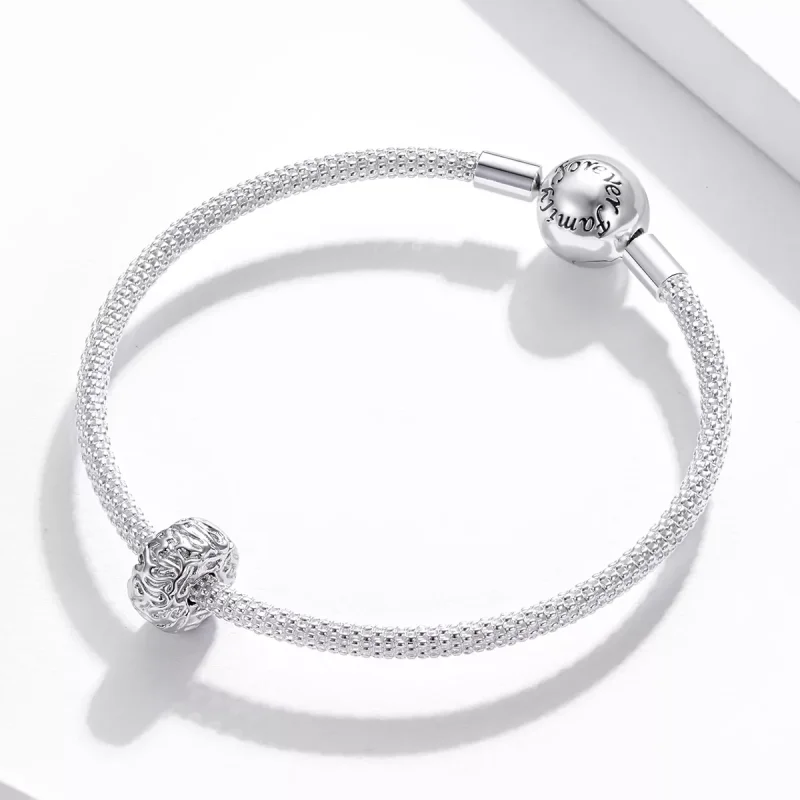 (immagine per) Charm Clip tipo Pandora Grinza - BSC436 - Visualizza 3