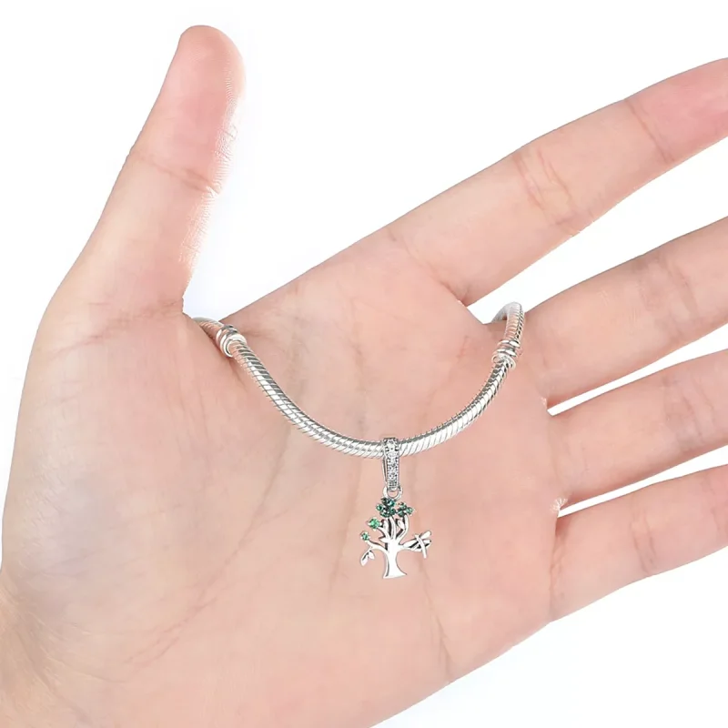 (immagine per) Charm Pendente tipo Pandora Albero della vita - SCC117 - Visualizza 2