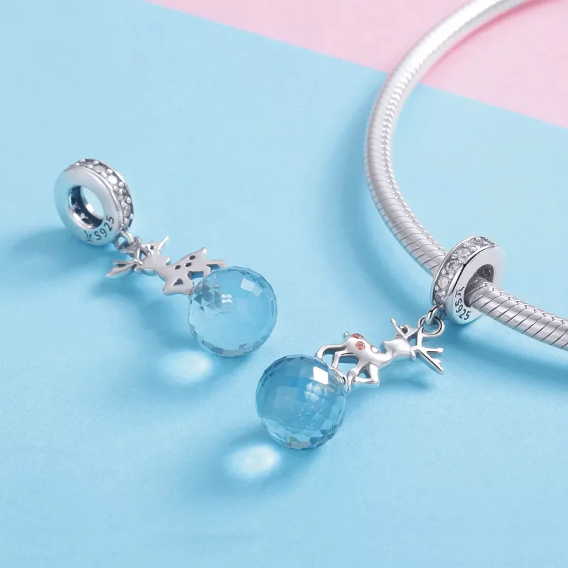 (immagine per) Charm Pendente tipo Pandora Alce - SCC1010 - Visualizza 4