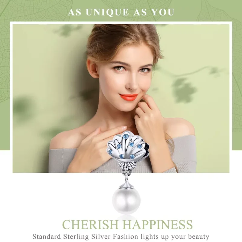 (immagine per) Charm Pendente tipo Pandora Ama la felicità - SCC1155 - Visualizza 2