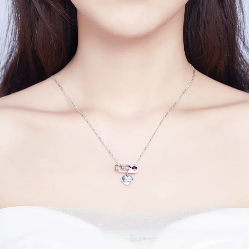 (immagine per) Charm Pendente tipo Pandora Amo la mia famiglia - SCC1145 - Visualizza 3