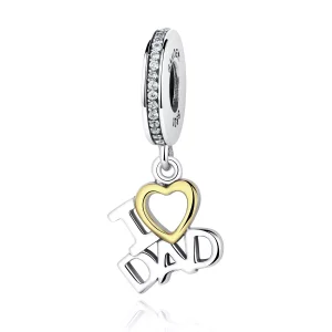 (immagine per) Charm Pendente tipo Pandora Amo papà - SCC052