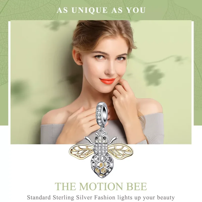 (immagine per) Charm Pendente tipo Pandora Ape in movimento - SCC1125 - Visualizza 2