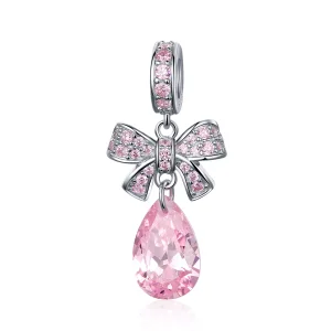 (immagine per) Charm Pendente tipo Pandora Arco rosa - SCC1074