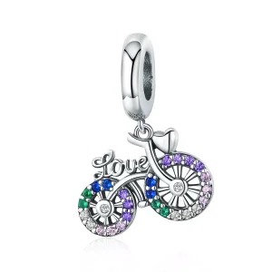 (immagine per) Charm Pendente tipo Pandora Bicicletta - SCC1082