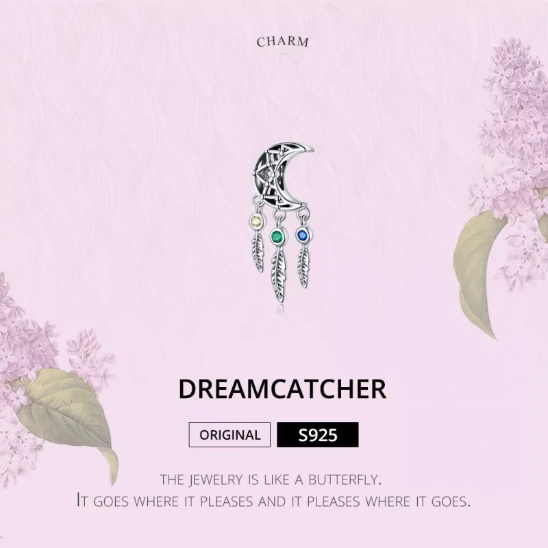 (immagine per) Charm Pendente tipo Pandora Cacciatore di sogni - SCC1232 - Visualizza 2