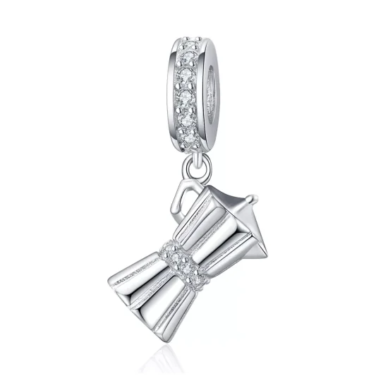 (immagine per) Charm Pendente tipo Pandora Caffettiera - SCC1287