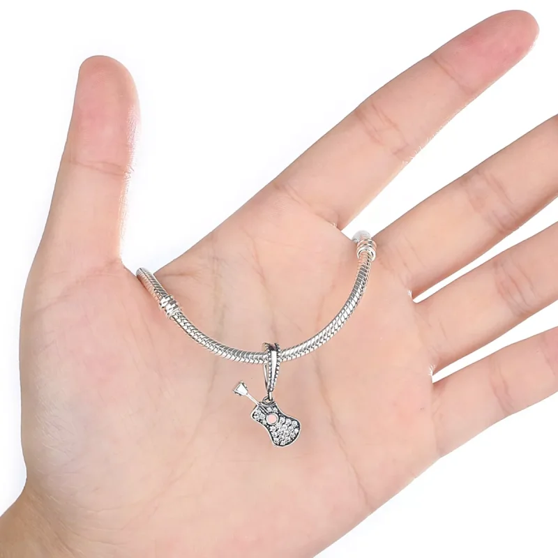 (immagine per) Charm Pendente tipo Pandora Chitarra - SCC113 - Visualizza 2