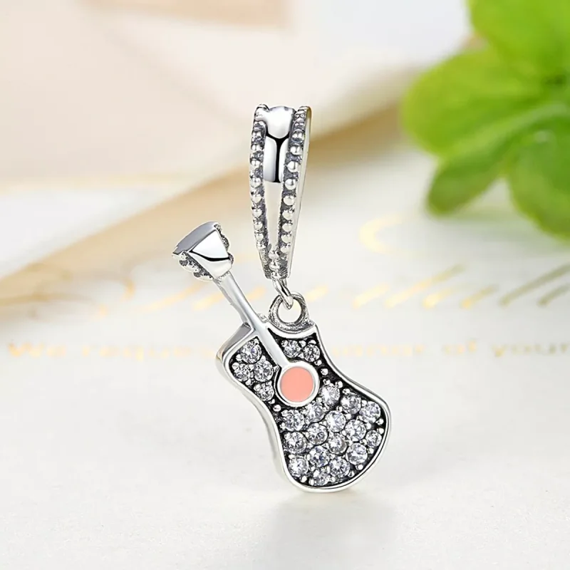 (immagine per) Charm Pendente tipo Pandora Chitarra - SCC113 - Visualizza 4