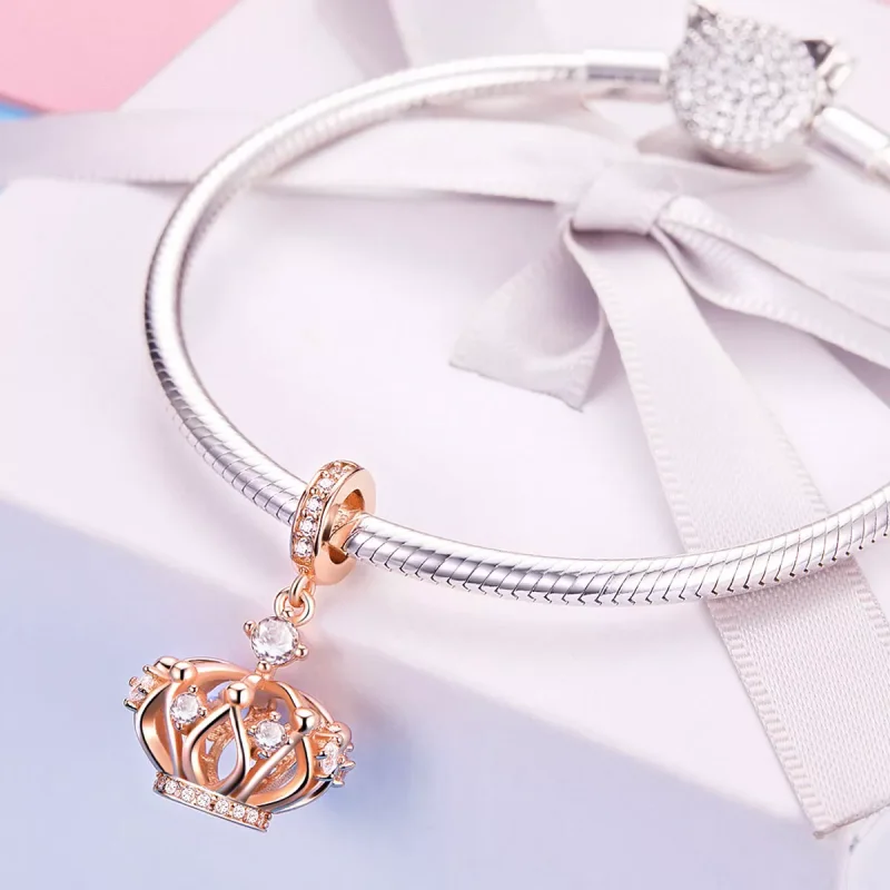(immagine per) Charm Pendente tipo Pandora Corona regale - SCC1121 - Visualizza 4