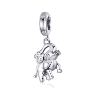 (immagine per) Charm Pendente tipo Pandora Felice elefante - SCC1059