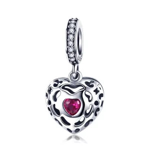 (immagine per) Charm Pendente tipo Pandora Felicità - SCC1007