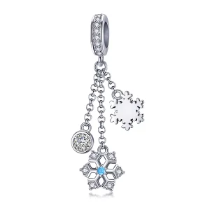 (immagine per) Charm Pendente tipo Pandora Fiocco di neve - SCC1020