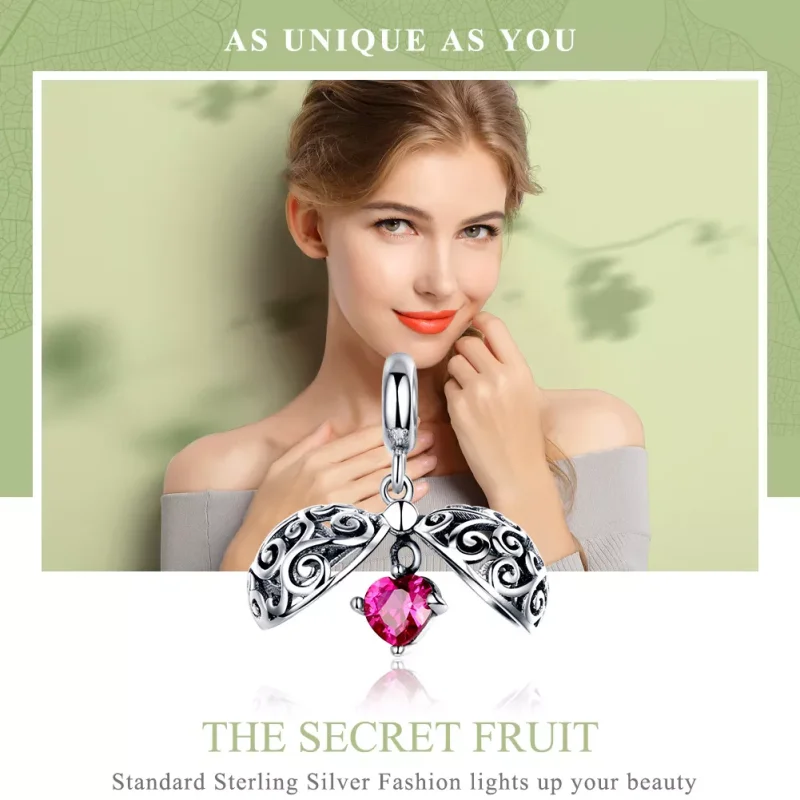 (immagine per) Charm Pendente tipo Pandora Frutta Segreta - SCC1114 - Visualizza 2
