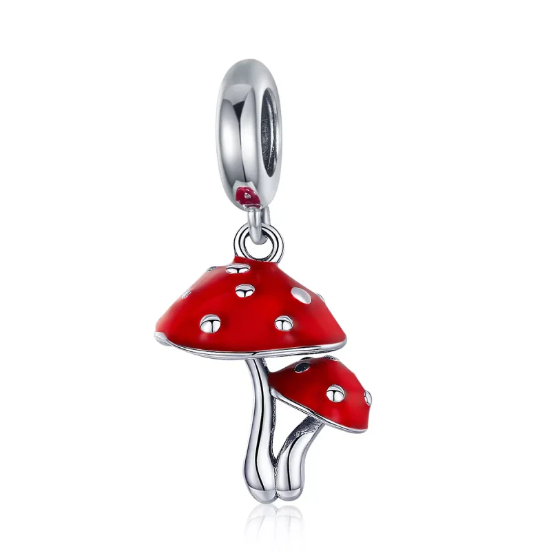 (immagine per) Charm Pendente tipo Pandora Fungo - SCC1060