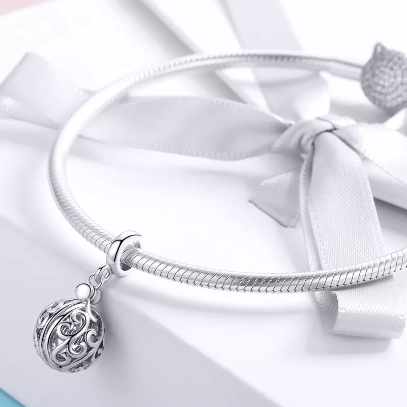 (immagine per) Charm Pendente tipo Pandora Gartitude per la mamma - SCC1008 - Visualizza 3