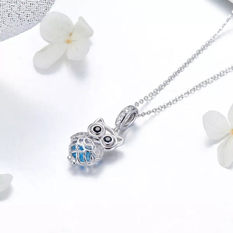 (immagine per) Charm Pendente tipo Pandora Gufo perpetuo - SCC1124 - Visualizza 3