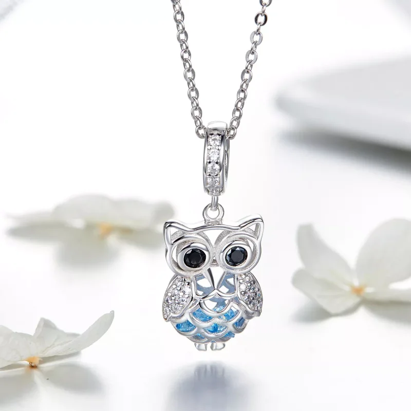 (immagine per) Charm Pendente tipo Pandora Gufo perpetuo - SCC1124 - Visualizza 6