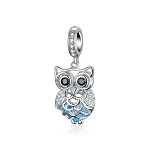 (immagine per) Charm Pendente tipo Pandora Gufo perpetuo - SCC1124