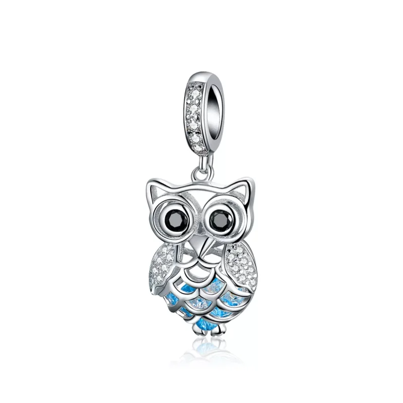 (immagine per) Charm Pendente tipo Pandora Gufo perpetuo - SCC1124